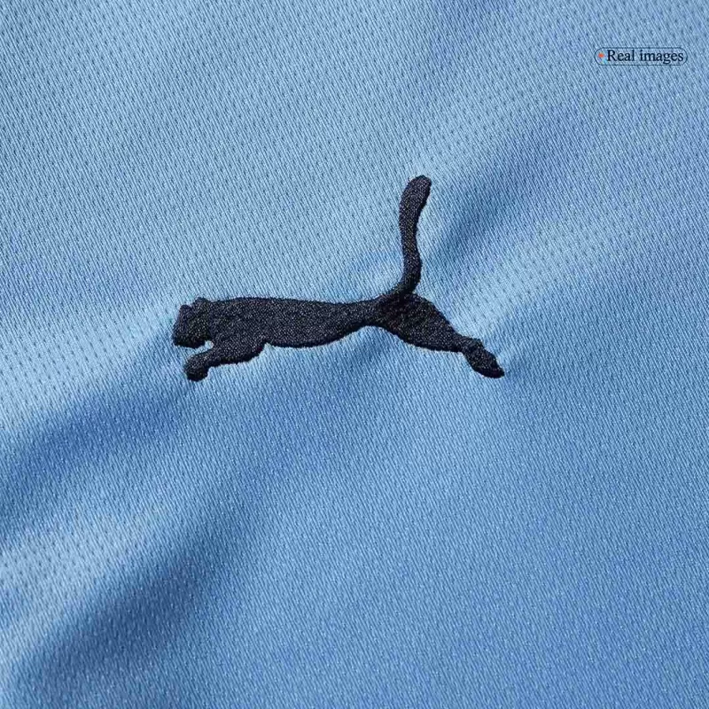 Manchester City Home Soccer Jersey 2025/26 with Blue available at gogoalshop