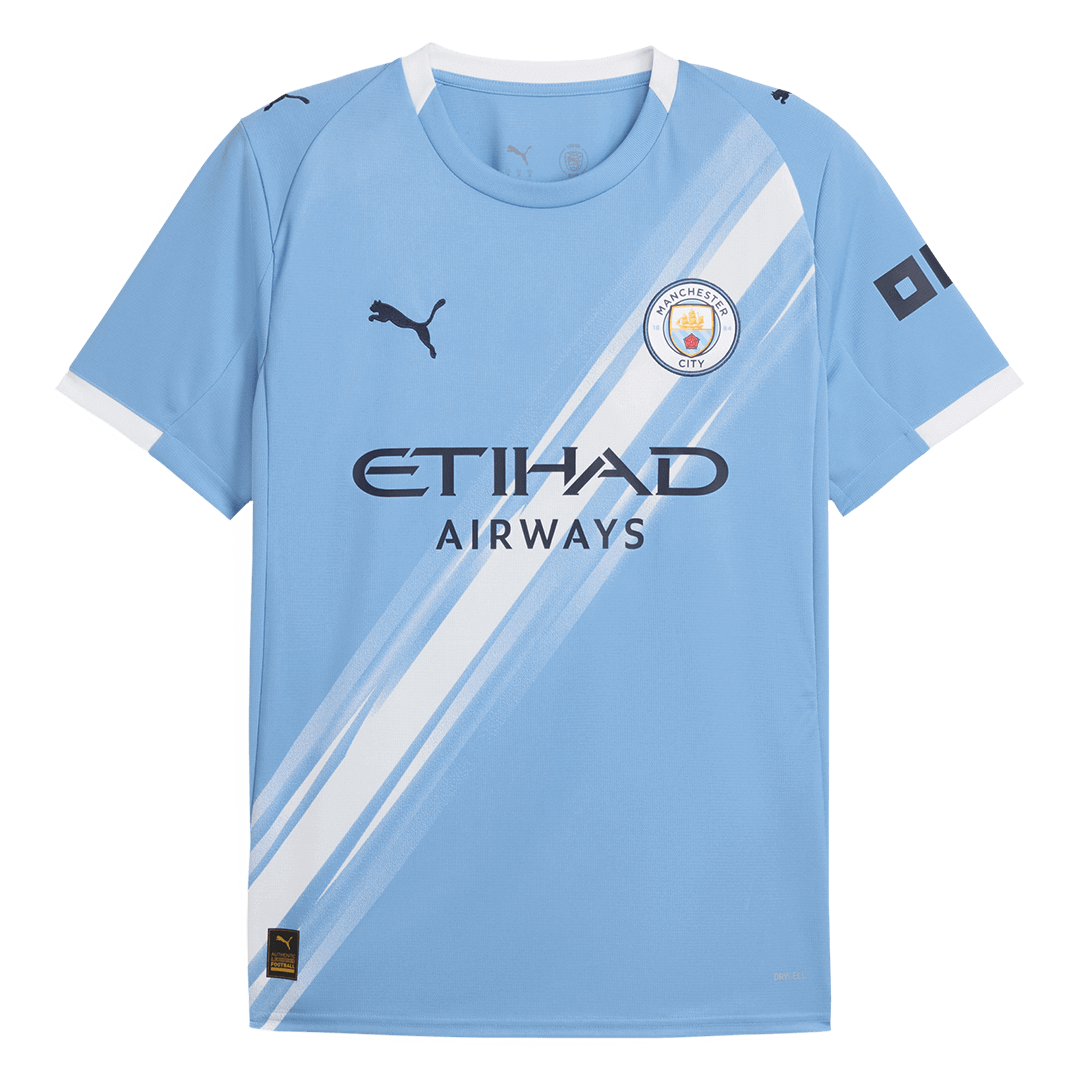 Manchester City Home Soccer Jersey 2025/26 - gogoalshop