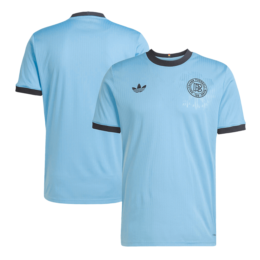 Germany Goalkeeper Soccer Jersey 2025 Blue -125th Anniversary - gogoalshop