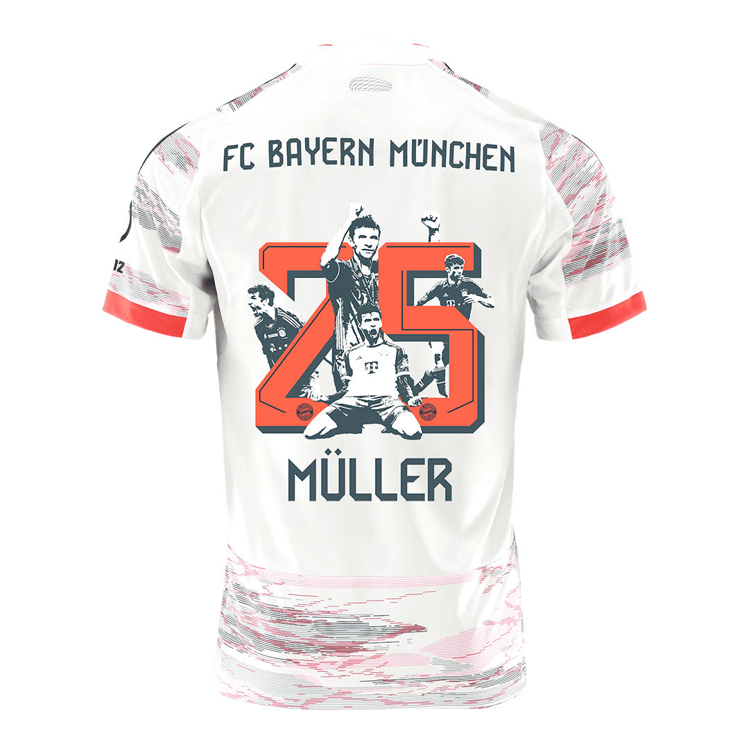 MÜLLER Special #25 Bayern Munich Away Special Soccer Jersey 2025/26 - gogoalshop