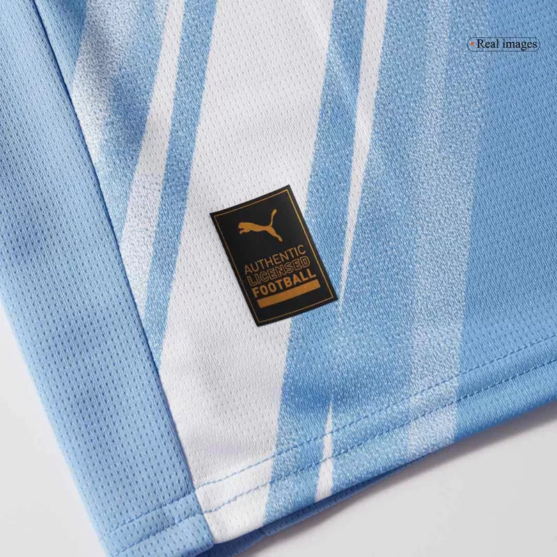 Manchester City Home Soccer Jersey 2025/26 with Blue available at gogoalshop