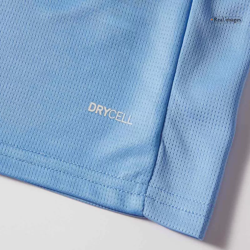 Manchester City Home Soccer Jersey 2025/26 with Blue available at gogoalshop