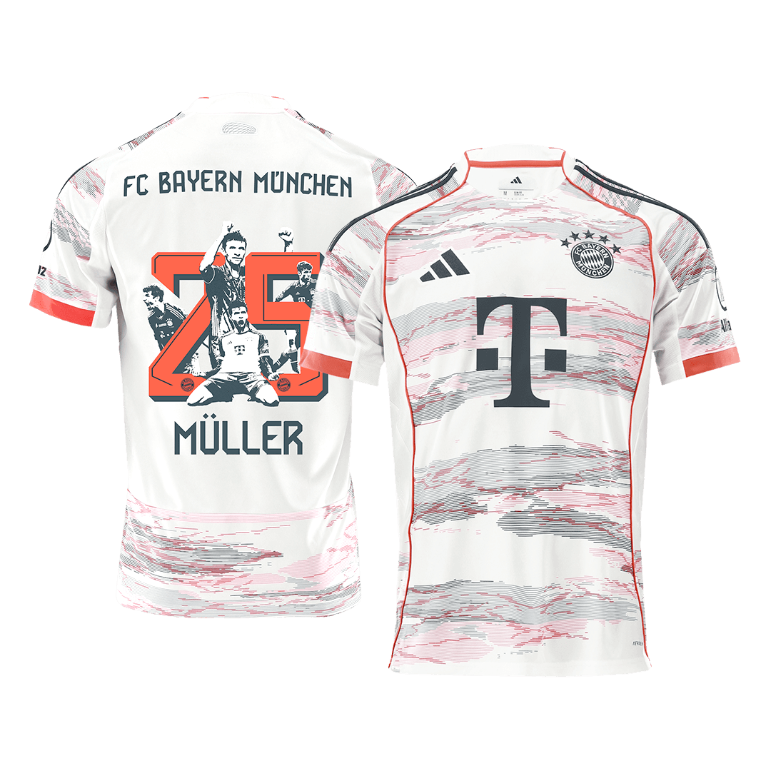 MÜLLER Special #25 Bayern Munich Away Special Soccer Jersey 2025/26 - gogoalshop