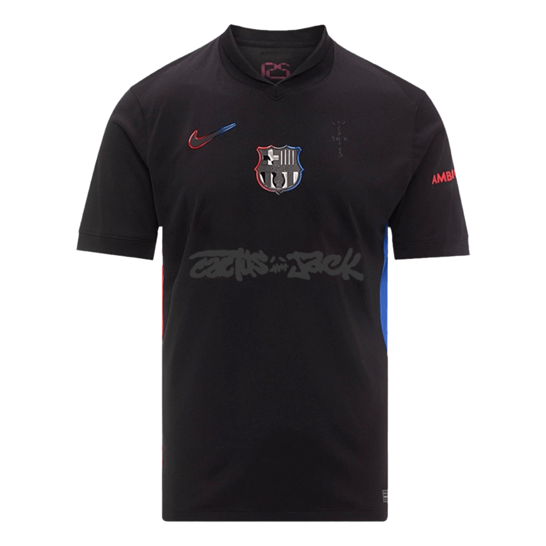 Barcelona X Travis Scott Away Soccer Jersey - gogoalshop