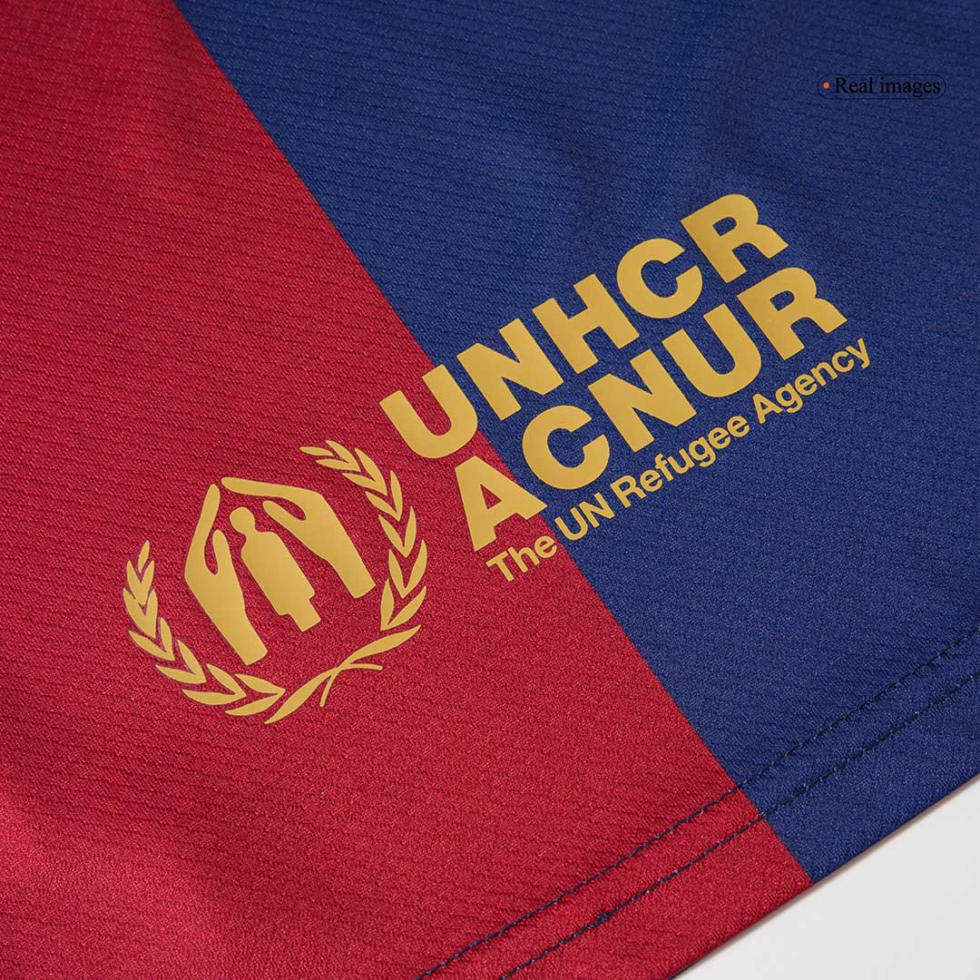 Barcelona Home Kids Soccer Jerseys Kit - COLDPLAY - gogoalshop