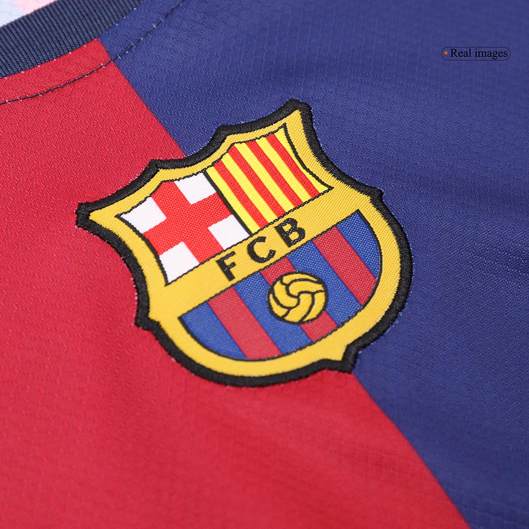 Barcelona Home Kids Soccer Jerseys Full Kit - gogoalshop