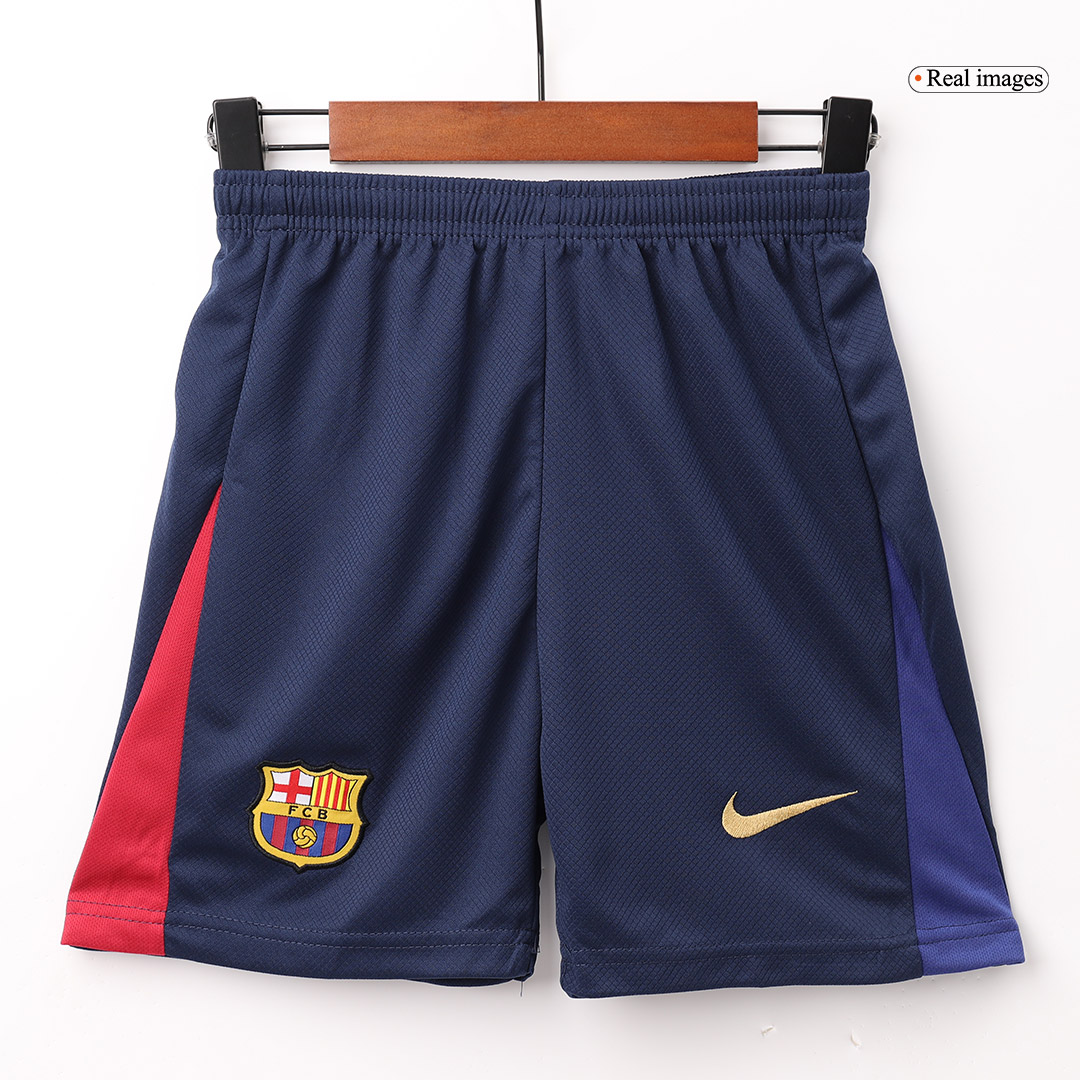 Barcelona Home Kids Soccer Jerseys Full Kit - gogoalshop