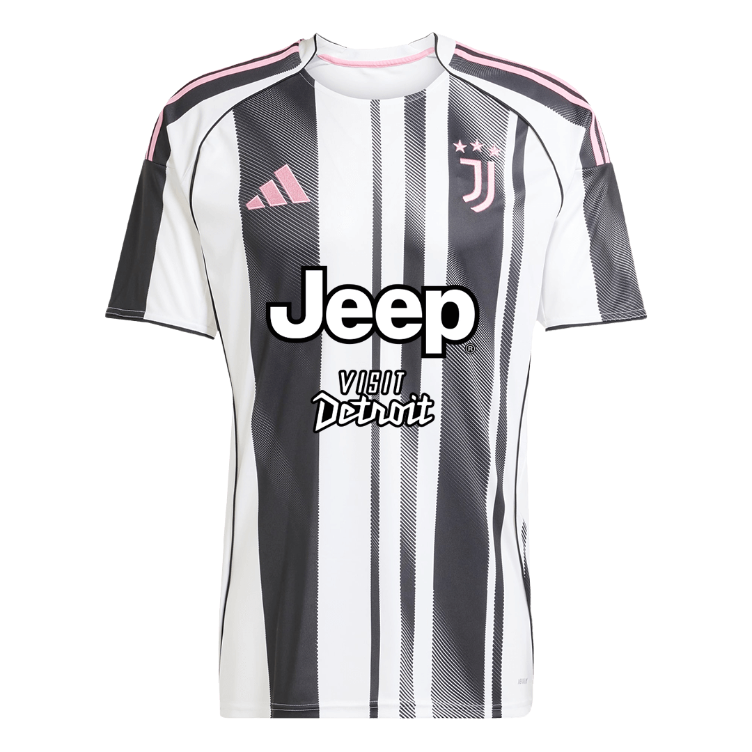 Juventus Home Soccer Jersey 2025/26 - gogoalshop