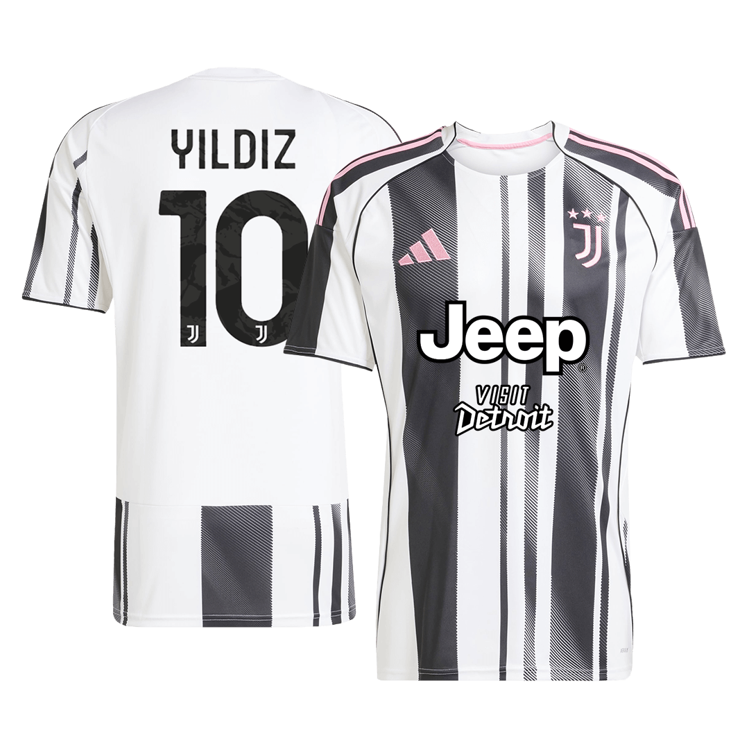YILDIZ #10 Juventus Home Soccer Jersey 2025/26 - gogoalshop