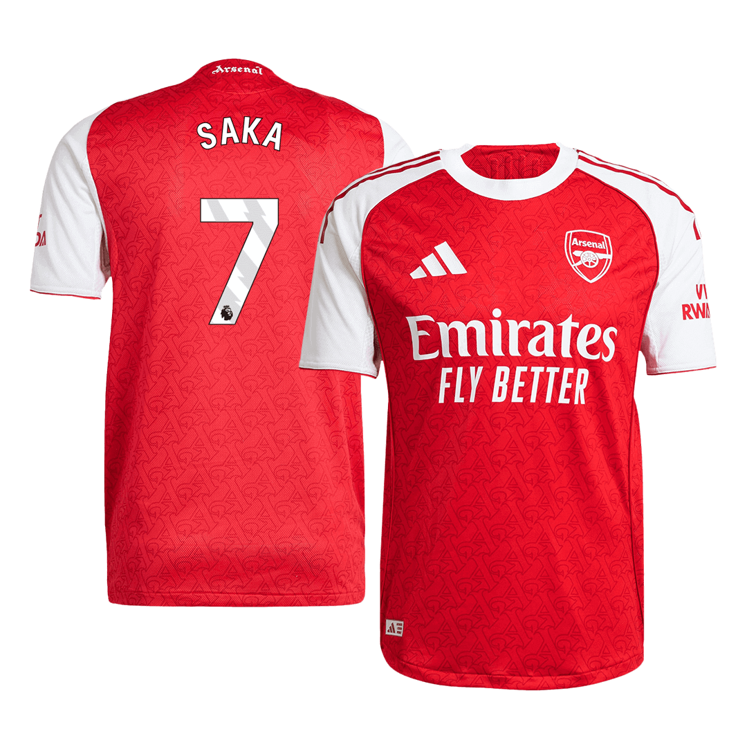 SAKA #7 Arsenal Home Player Version Jersey 2025/26 - gogoalshop