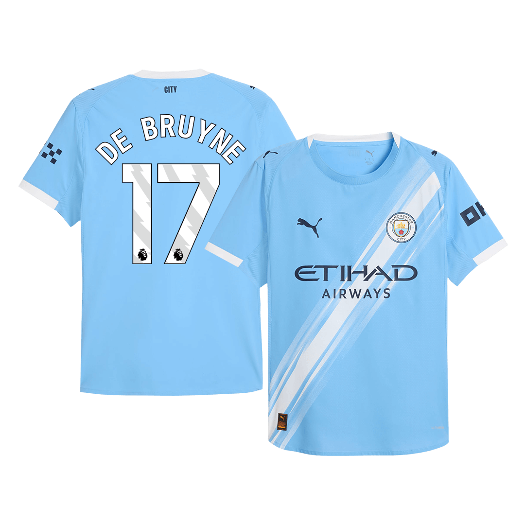DE BRUYNE #17 Manchester City Home Player Version Jersey 2025/26 - gogoalshop