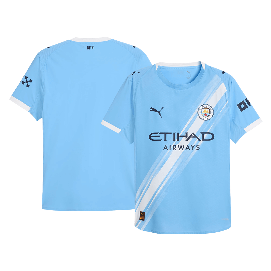 Manchester City Home Player Version Jersey 2025/26 - gogoalshop