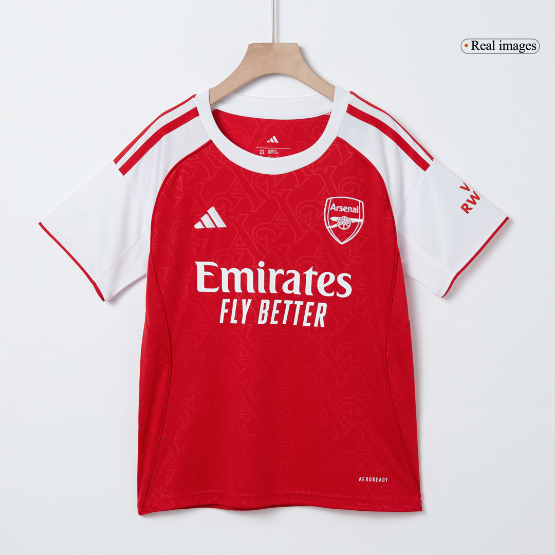 Arsenal Home Kids Soccer Jerseys Full Kit 2025/26 - gogoalshop