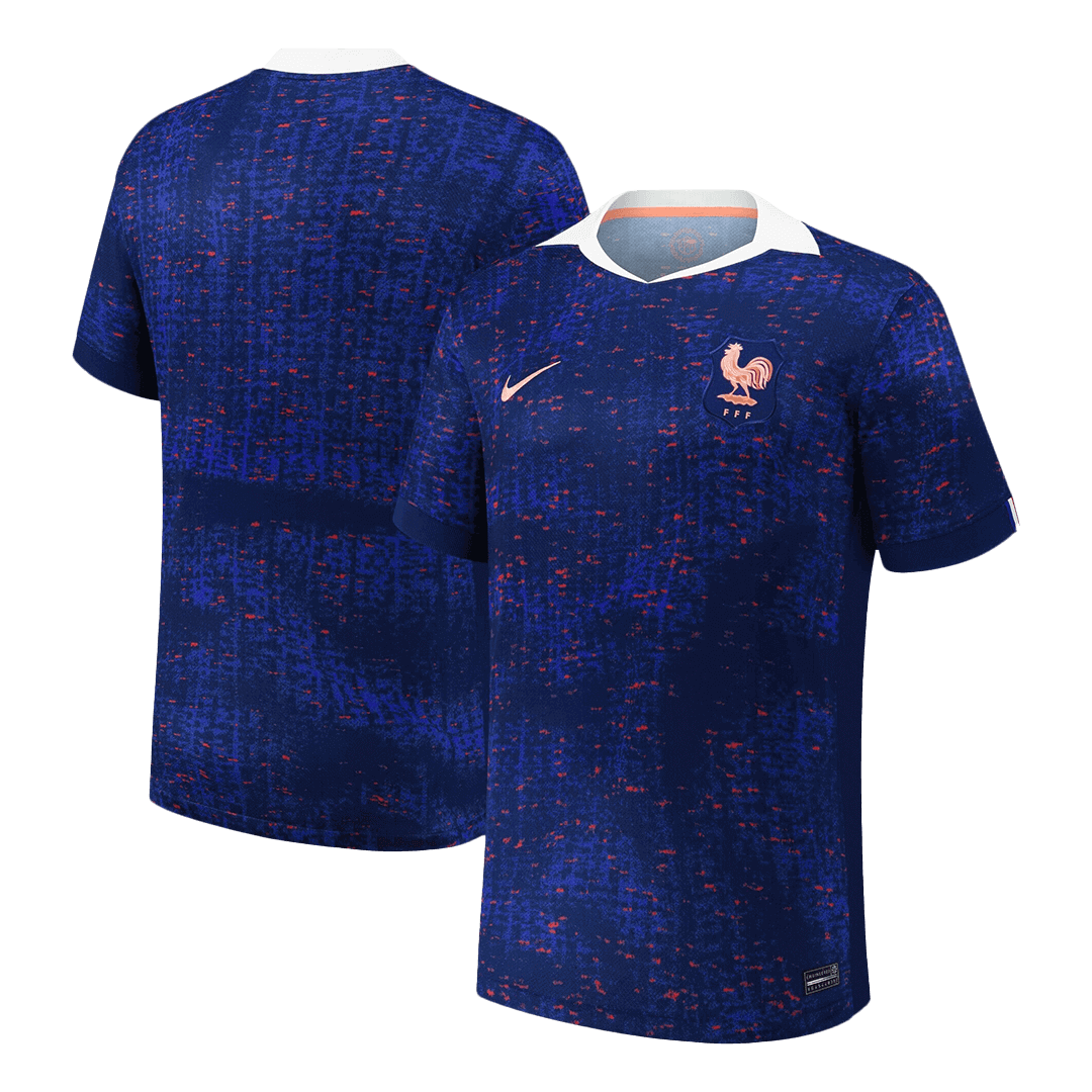 France Home Soccer Jersey 2025 - Women's Euro - gogoalshop