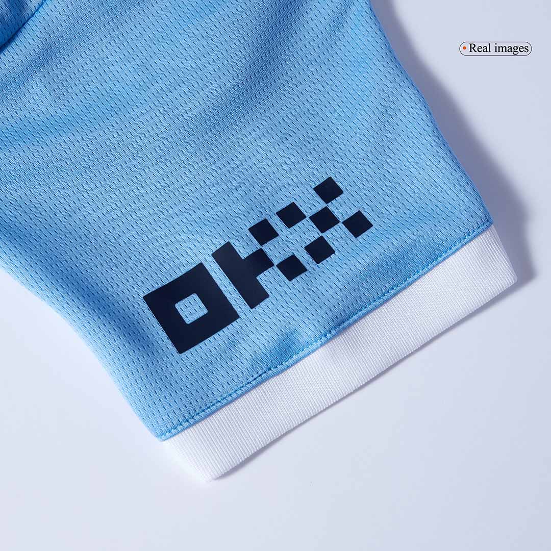 Manchester City Home Kids Soccer Jerseys Kit 2025/26 - gogoalshop