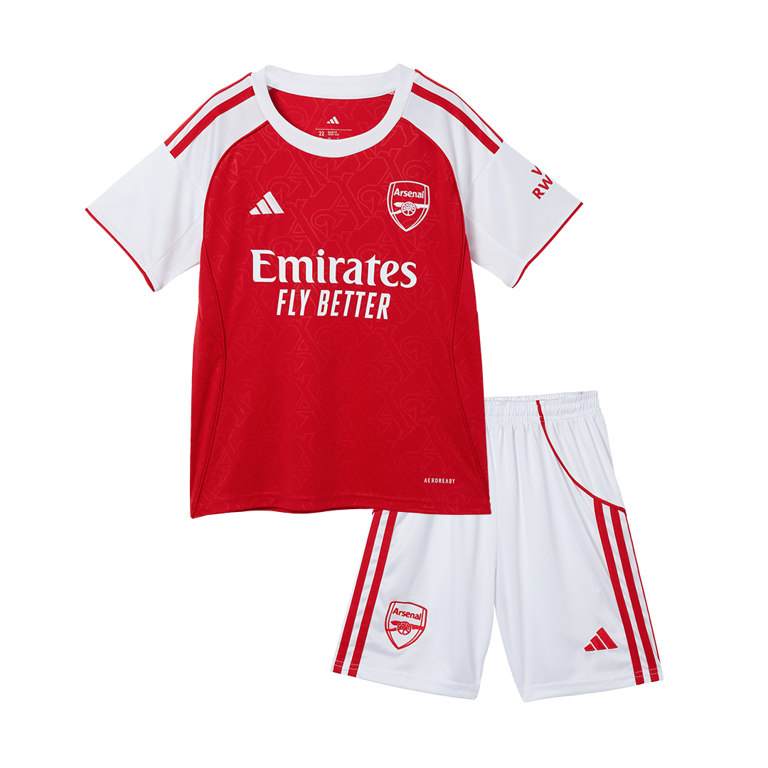 Arsenal Home Kids Soccer Jerseys Kit 2025/26 - gogoalshop