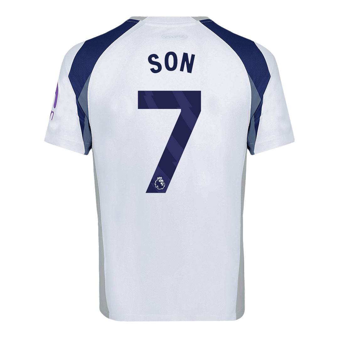 SON #7 Tottenham Hotspur Home Soccer Jersey 2025/26 - gogoalshop