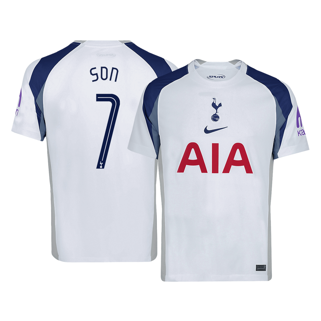 SON #7 Tottenham Hotspur Home Soccer Jersey 2025/26 -UCL - gogoalshop