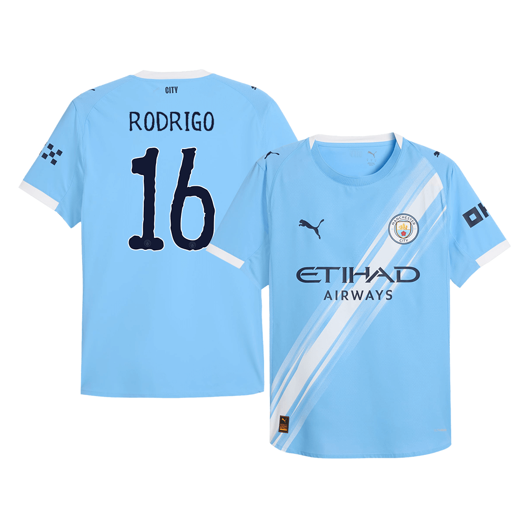 RODRIGO #16 Manchester City Home Player Version Jersey World Cup 2025/26 - Club World Cup - gogoalshop