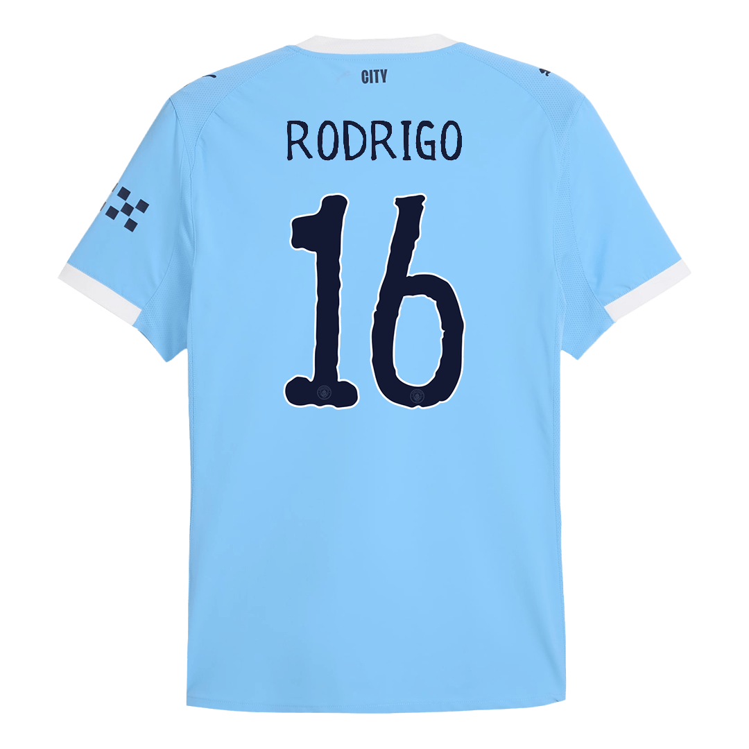 RODRIGO #16 Manchester City Home Player Version Jersey World Cup 2025/26 - Club World Cup - gogoalshop
