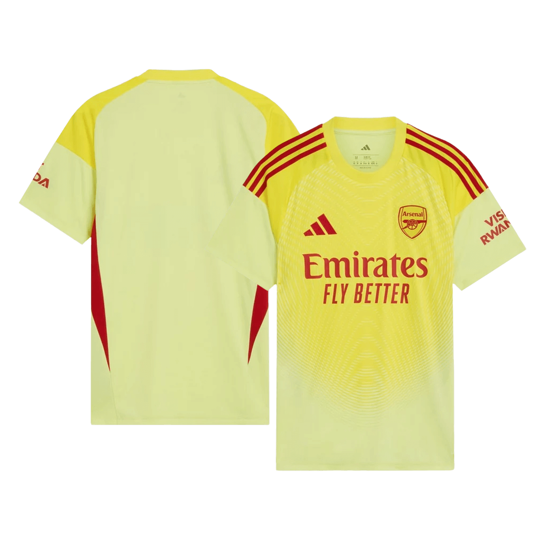 Arsenal Goalkeeper Soccer Jersey 2025/26 Yellow - gogoalshop