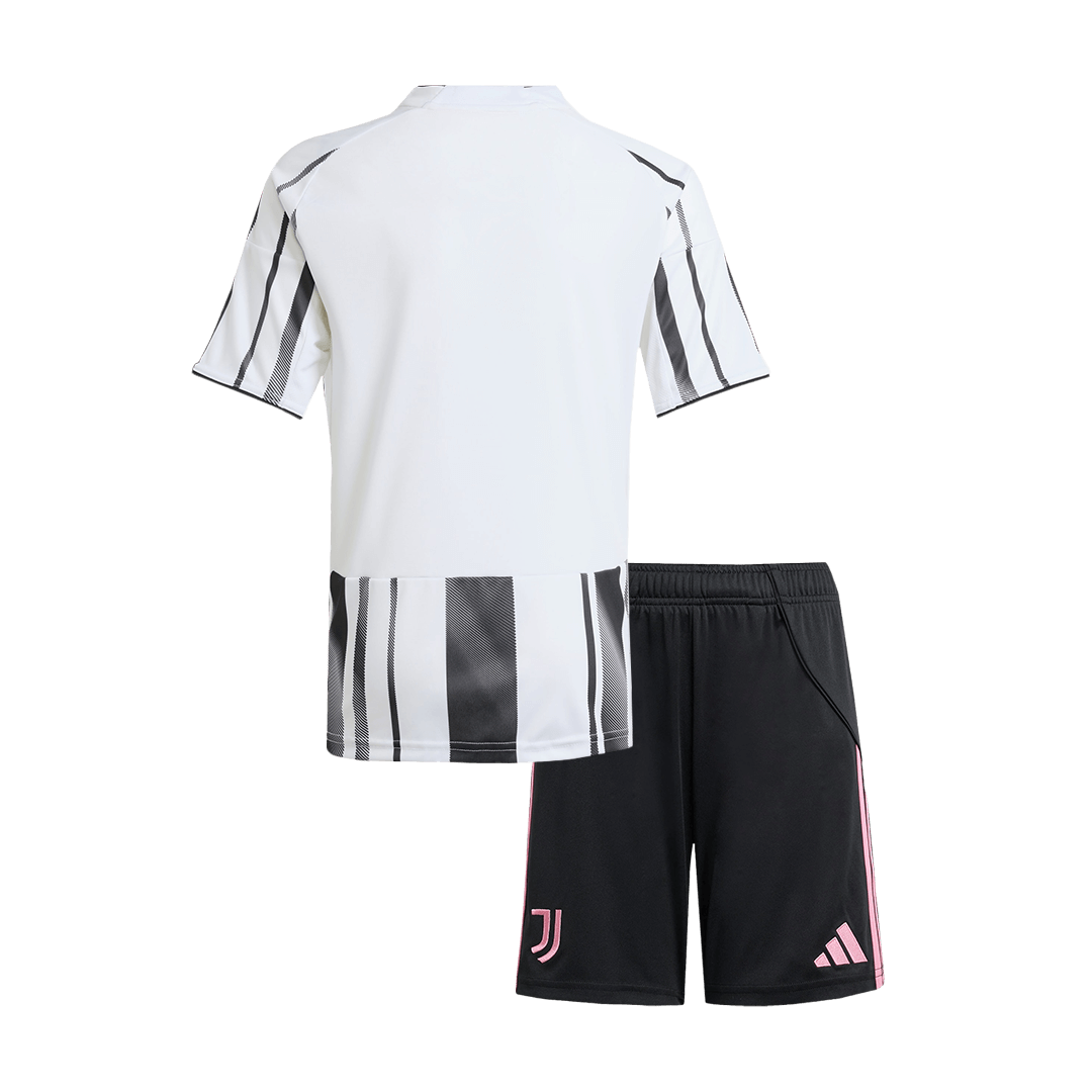 Juventus Home Kids Soccer Jerseys Kit 2025/26 - gogoalshop