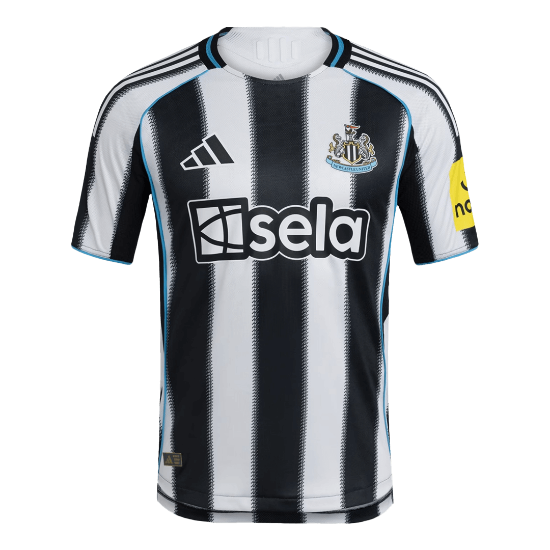 Newcastle United Home Authentic Soccer Jersey 2025/26 - gogoalshop