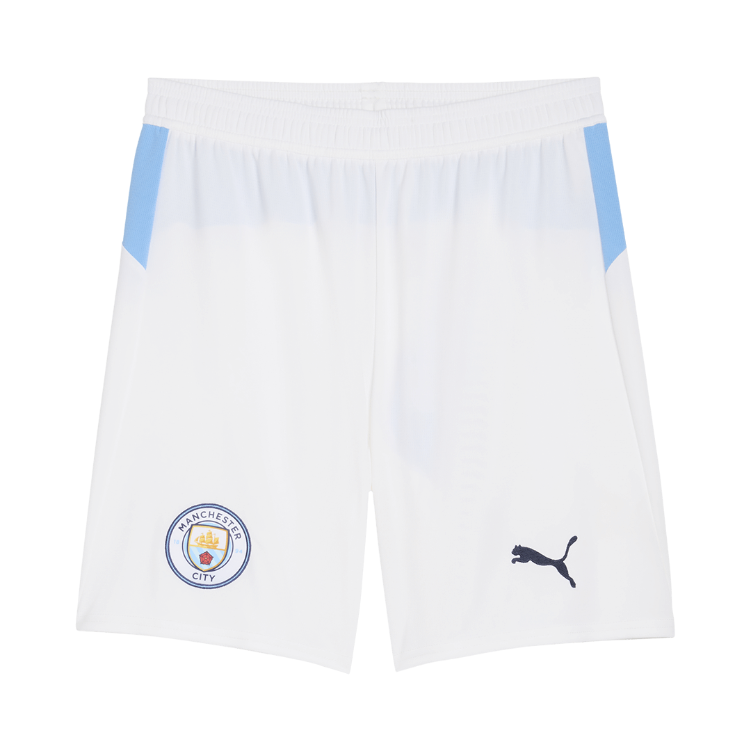Manchester City Home Soccer Shorts 2025/26 - gogoalshop