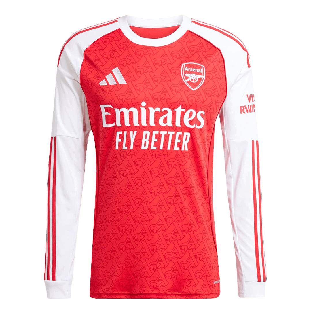 Arsenal Home Long Sleeve Jersey 2025/26 - gogoalshop