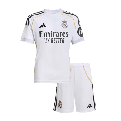 Real Madrid Home Kids Soccer Jerseys Kit 2025/26 - gogoalshop