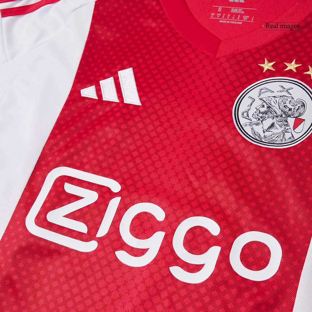 Ajax Home Soccer Jersey 2025/26 - gogoalshop