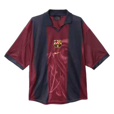 Vintage Soccer Jersey Barcelona X CJ Home 2000/01 - gogoalshop