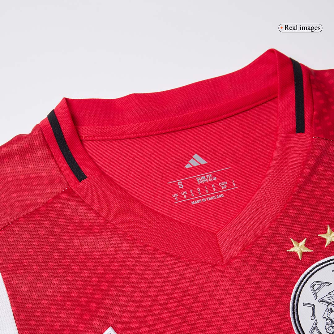 Ajax Home Soccer Jersey 2025/26 - gogoalshop