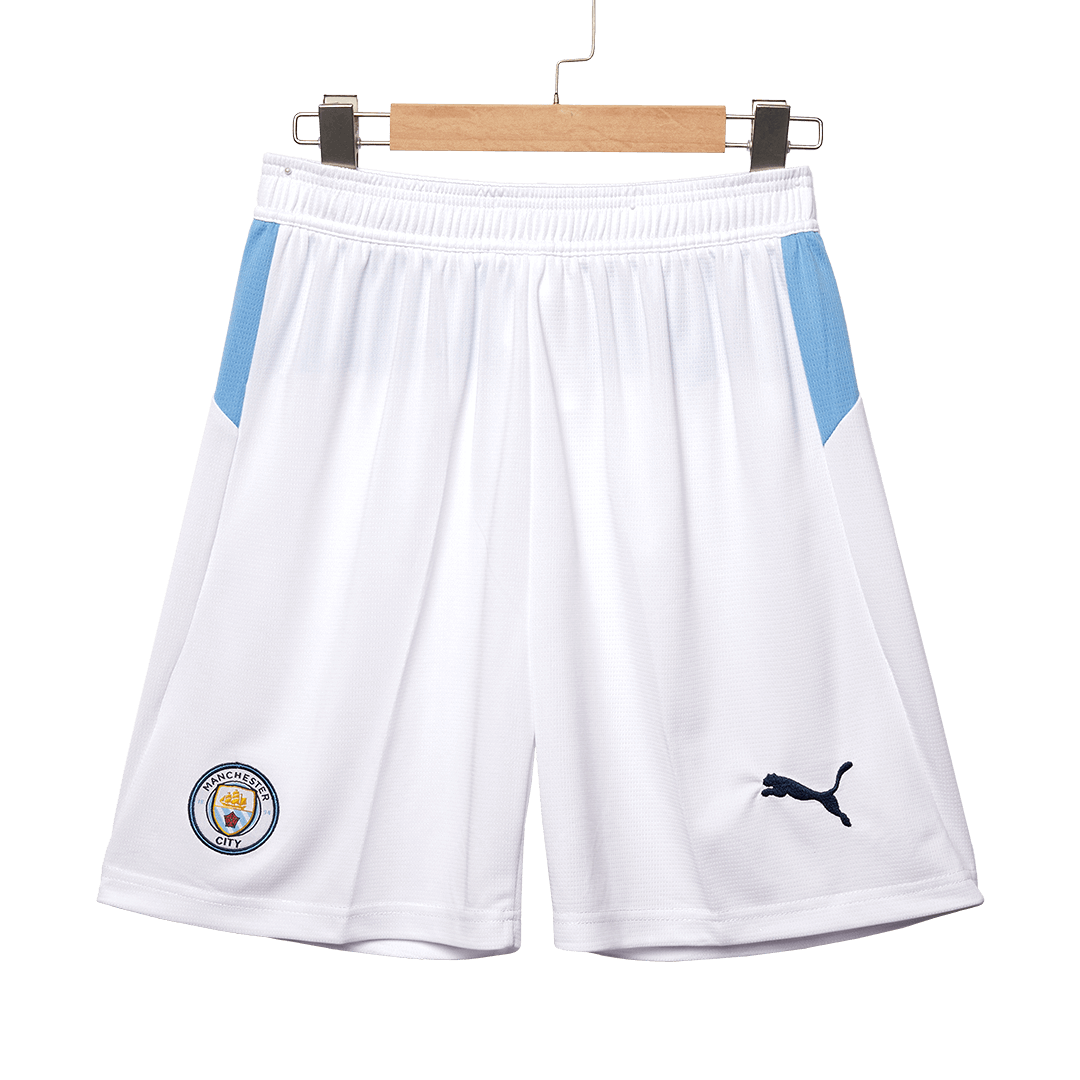 Manchester City Home Soccer Shorts 2025/26 - gogoalshop