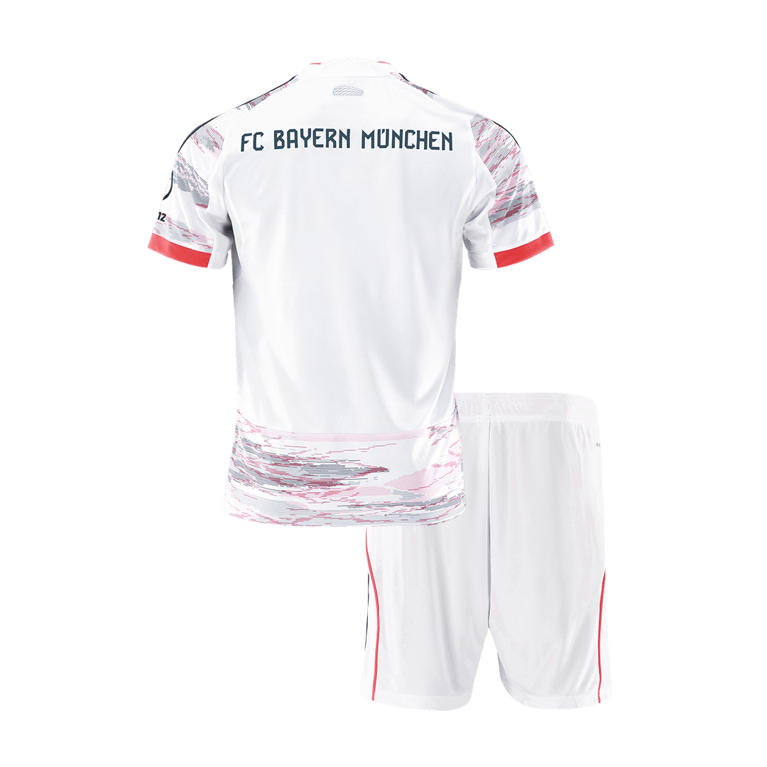 Bayern Munich Away Kids Soccer Jerseys Kit 2025/26 - gogoalshop