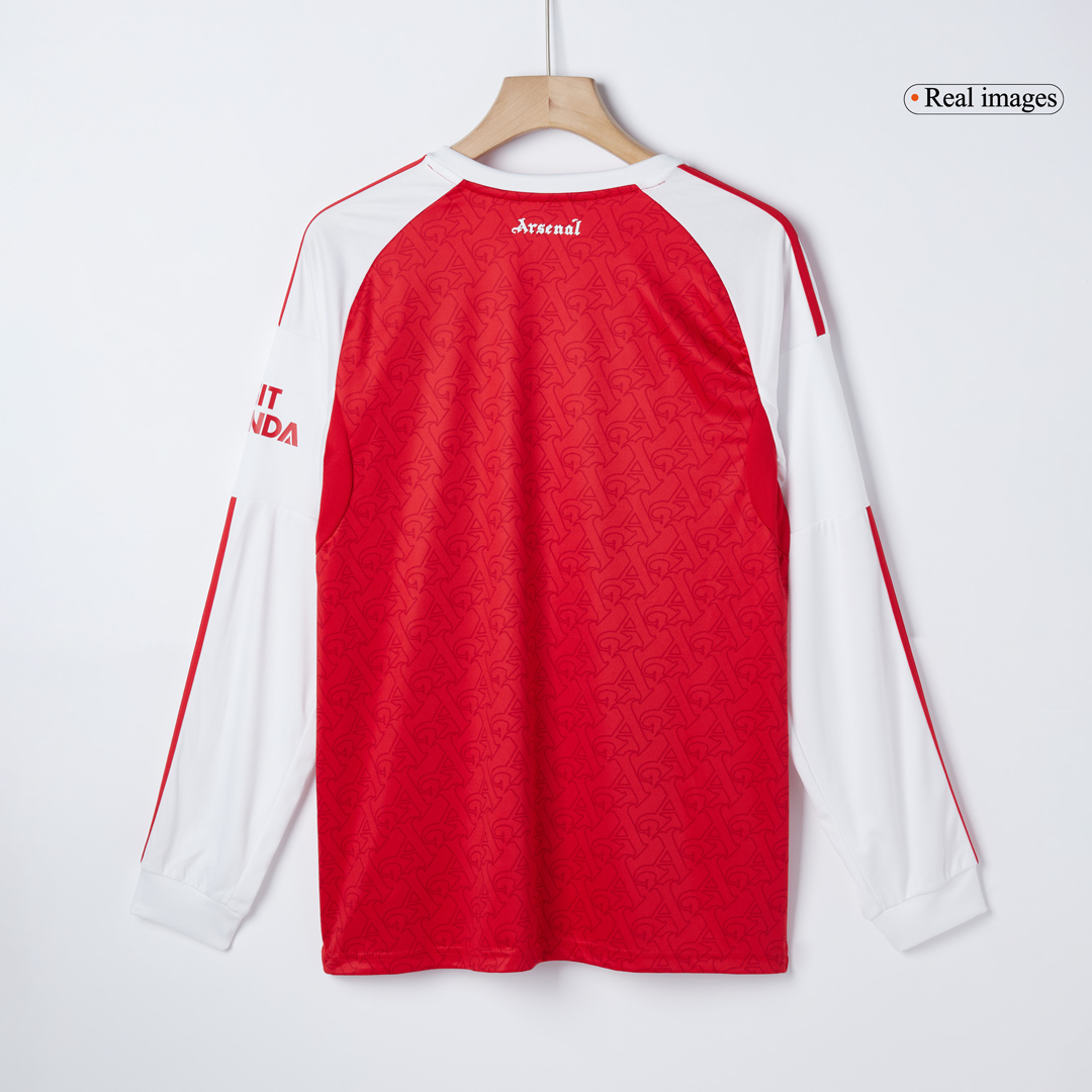 Arsenal Home Long Sleeve Jersey 2025/26 - gogoalshop