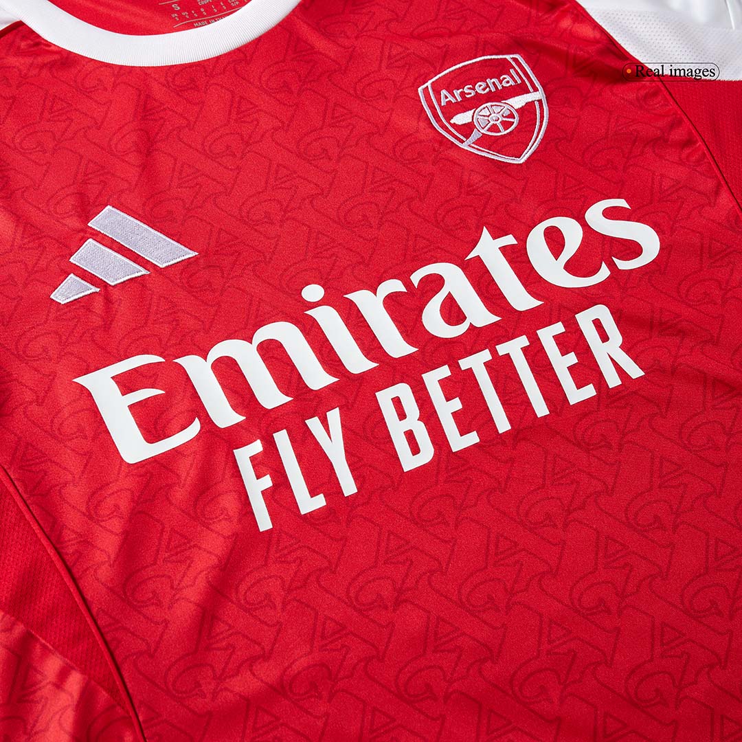 Arsenal Home Long Sleeve Jersey 2025/26 - gogoalshop