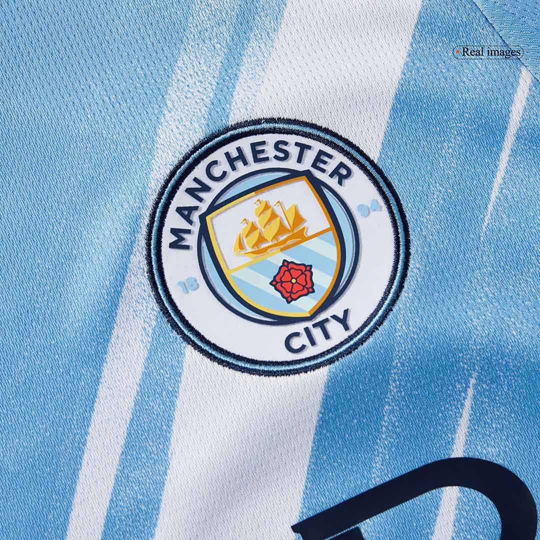 Manchester City Home Long Sleeve Jersey 2025/26 - gogoalshop