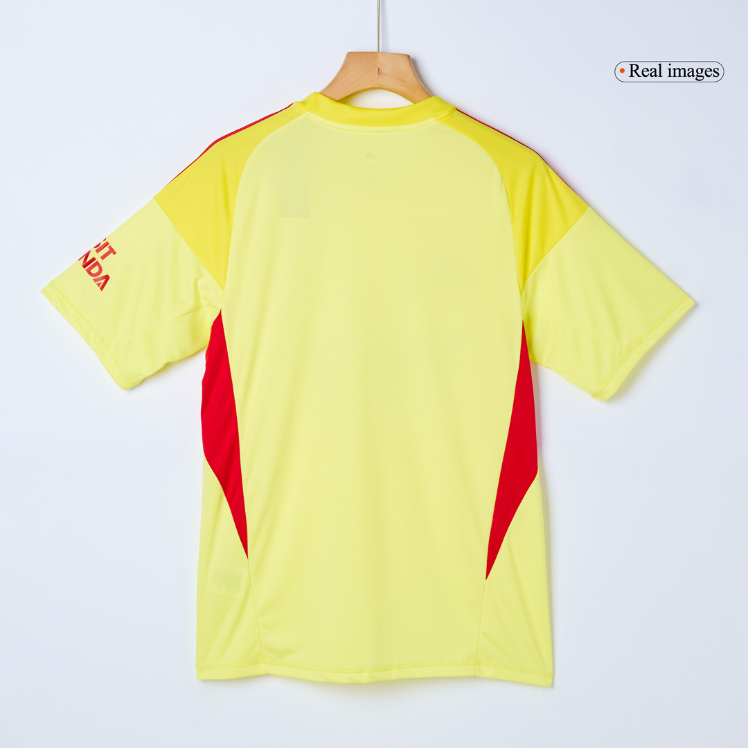 Arsenal Goalkeeper Soccer Jersey 2025/26 Yellow - gogoalshop