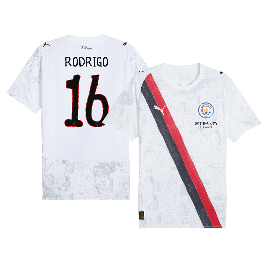 RODRIGO #16 Manchester City KidSuper Soccer Jersey World Cup 2025/26 - Club World Cup - gogoalshop