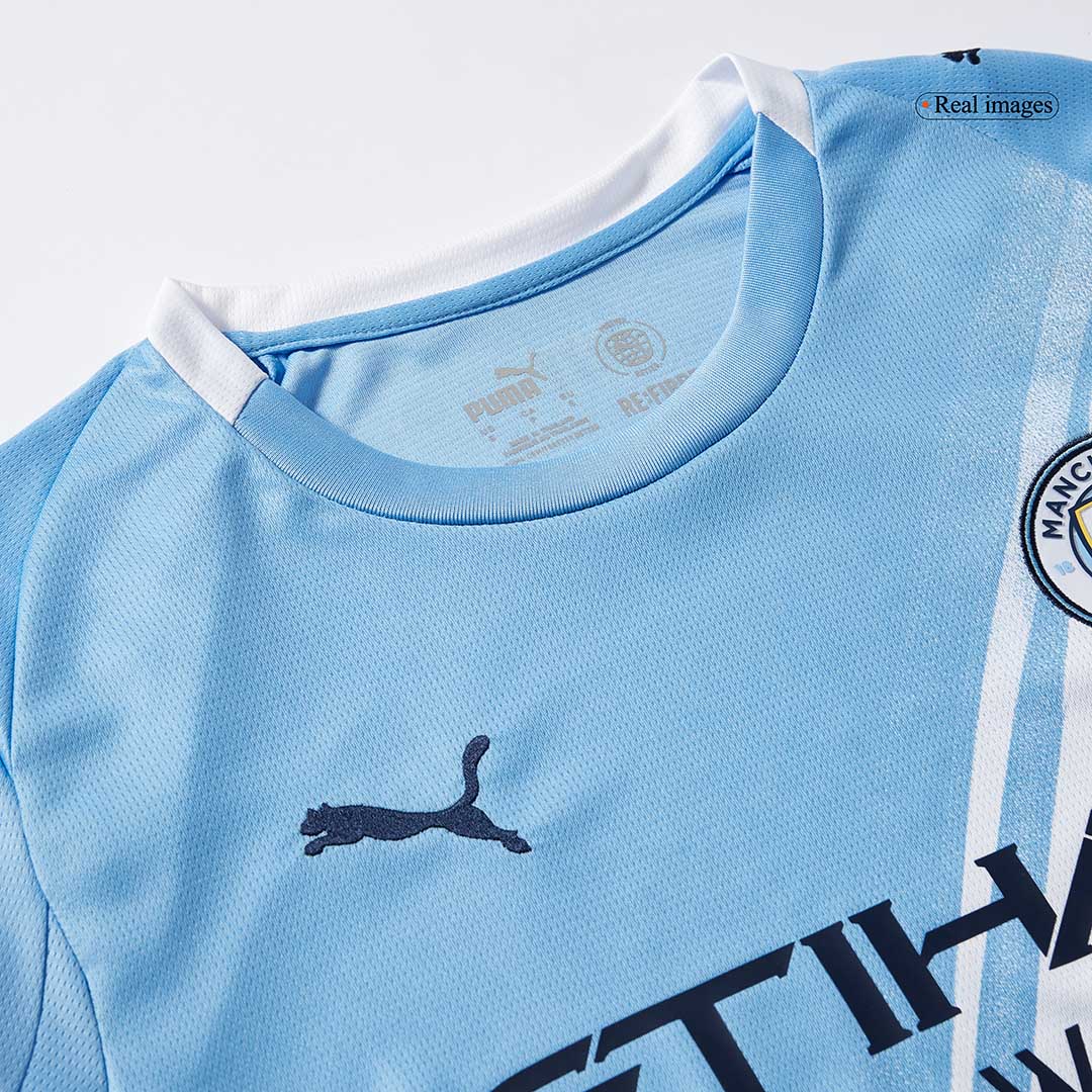 Manchester City Home Long Sleeve Jersey 2025/26 - gogoalshop