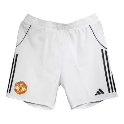 Manchester United Home Authentic Soccer Shorts 2025/26 - gogoalshop