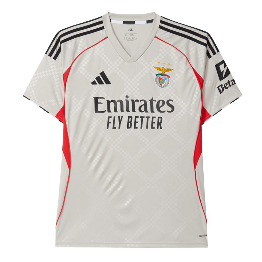 Benfica Away Soccer Jersey 2025/26 - Discount - gogoalshop