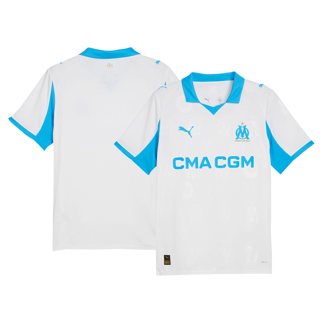 Marseille Home Soccer Jersey 2025/26 - gogoalshop