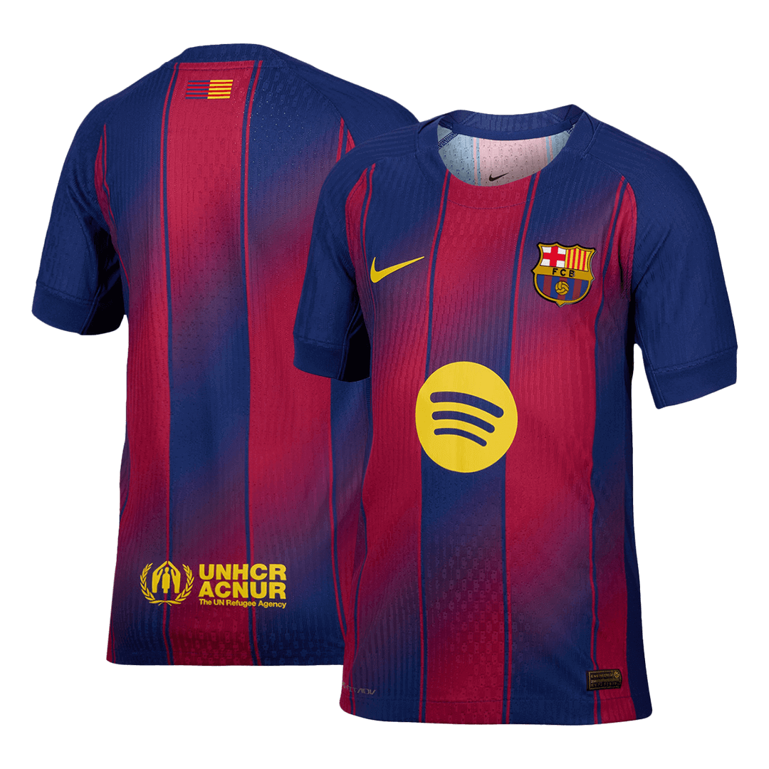 Barcelona Home Authentic Soccer Jersey 2025/26 - gogoalshop