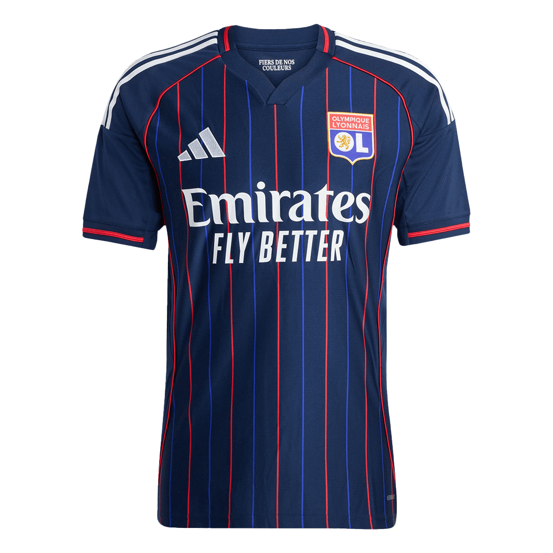 Olympique Lyonnais Away Soccer Jersey 2025/26 - Discount - gogoalshop