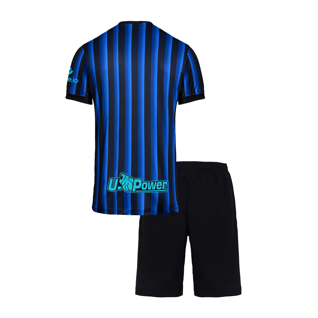 Inter Milan Home Kids Soccer Jerseys Kit 2025/26 - gogoalshop