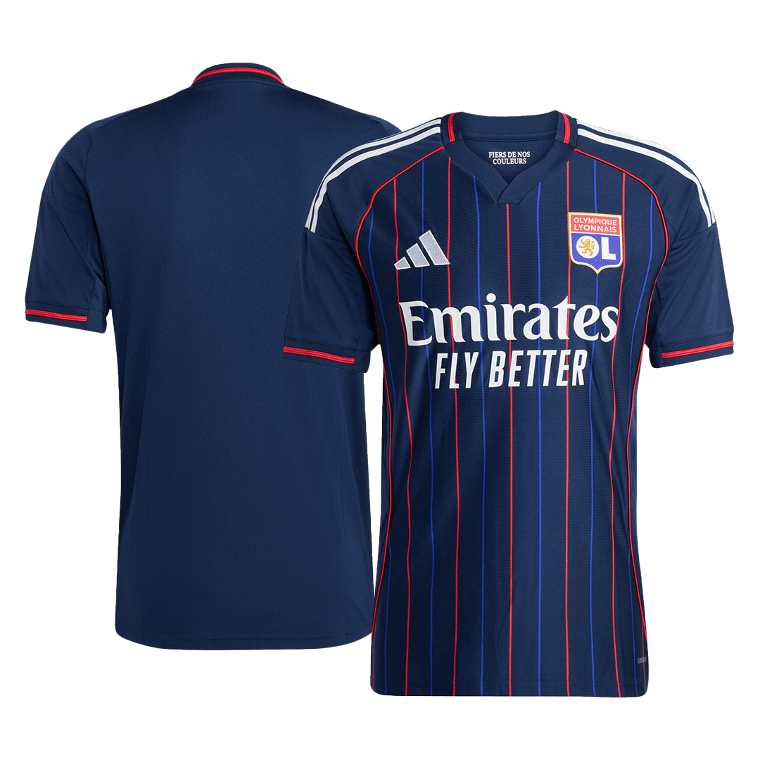 Olympique Lyonnais Away Soccer Jersey 2025/26 - Discount - gogoalshop