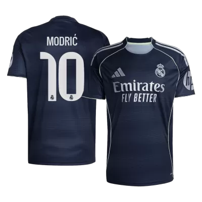 MODRIĆ #10 Real Madrid Away Soccer Jersey 2025/26 - gogoalshop