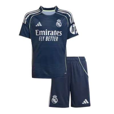 Real Madrid Away Kids Soccer Jerseys Kit 2025/26 - gogoalshop